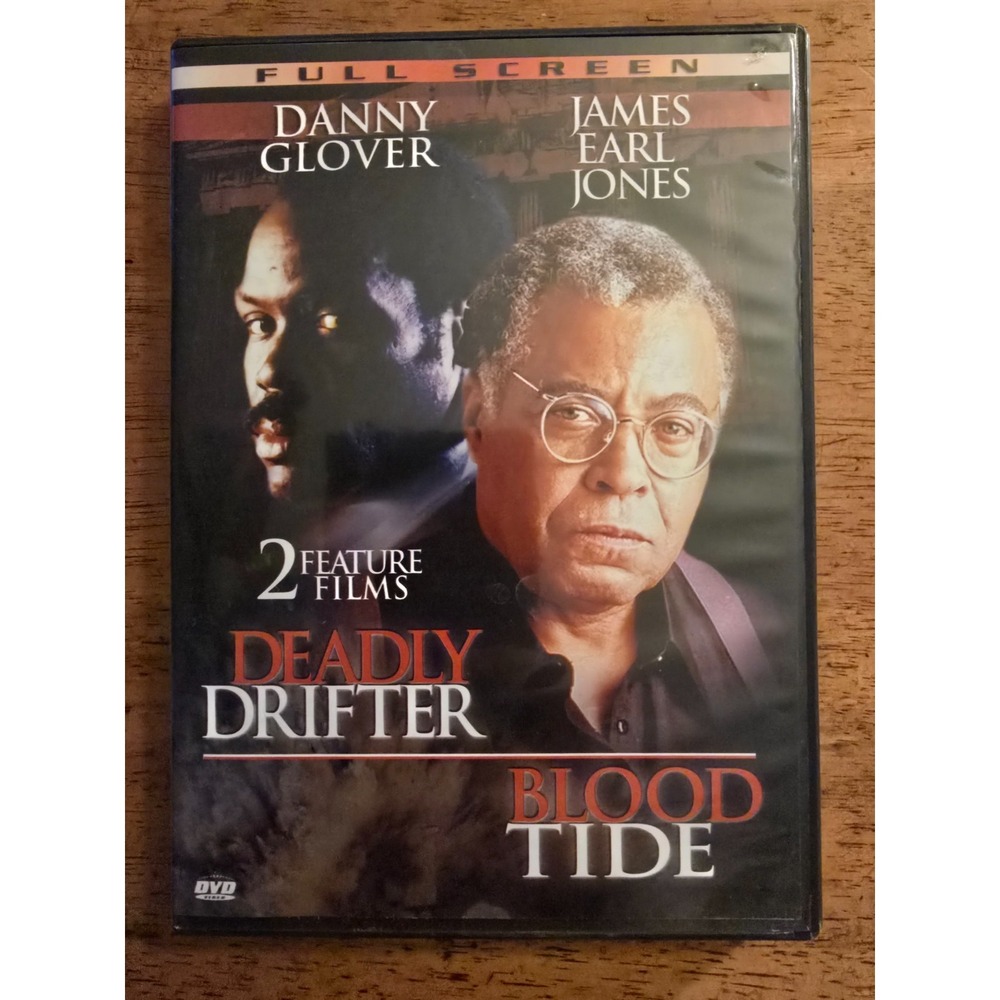 Deadly Drifter/Blood Tide (DVD,‎ 2007), Glover, Jones, Excellent Condition